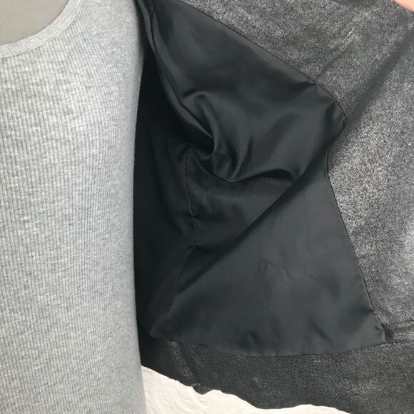 Sandro Sportswear Dark Gray Metallic Zip Up Short Sleeve Jacket - Picture 11 of 16